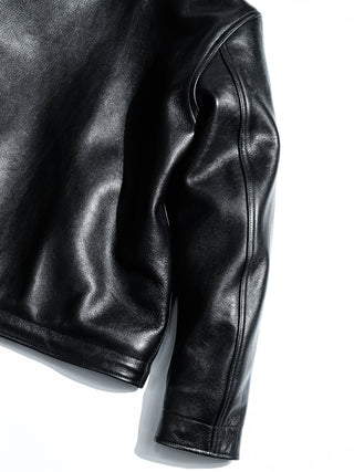 N-1 Deck Leather Jacket - Brake House - Black - 21