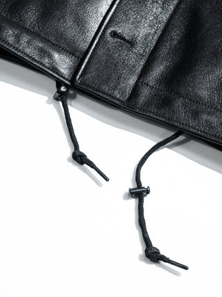 N-1 Deck Leather Jacket - Brake House - Black - 27