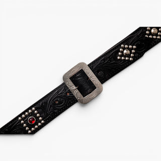 Rodeo — Studded Western Leather Belt - Brake House - 5
