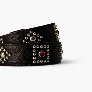 Rodeo — Studded Western Leather Belt - Brake House - 7
