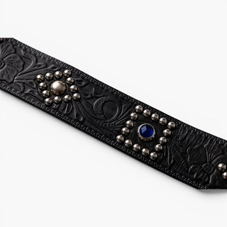 Rodeo — Studded Western Leather Belt - Brake House - 8