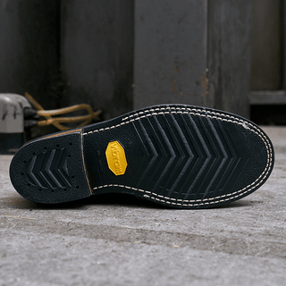 Bump Cap Toe Service Boots 8301 - Brake House - Black - VIBRAM sole - 21